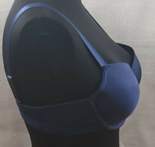 Lade das Bild in den Galerie-Viewer, BH mit vorgeformten Cups C, E, 70-80, dunkelblau (C111)