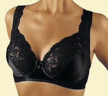 Lade das Bild in den Galerie-Viewer, BH mit Spitze Gr: 80-90, Cup C-F, weiss oder schwarz (Nr. 25)