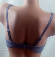 Lade das Bild in den Galerie-Viewer, Balconette-BH mit Bügel, Vorgeformte Cups B-C, Größe 80-85, schwarzblau (N29)