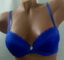 Lade das Bild in den Galerie-Viewer, Bügel BH LASCANA mit Spitze, Cups B-C, 70-80,blau (C115)