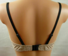 Lade das Bild in den Galerie-Viewer, Schalen-BH mit Bügel und Spitze, haut/schwarz Cups B+C, Größe 75-85 (N11)