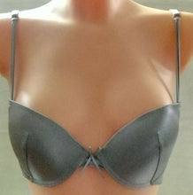 Lade das Bild in den Galerie-Viewer, Push-Up BH von Lady Dreams, Modell Lynn Farbe brombeer oder grau Gr: 70-85 (F04)