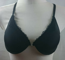 Lade das Bild in den Galerie-Viewer, BH mit Bügel und Spitze (vorne und hinten) Cups B-C, 75-85, schwarz (N25)