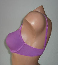 Lade das Bild in den Galerie-Viewer, Petite Fleur Bügel BH weiss oder lila, 60 % Baumwolle, Größe 70 C, 70 D (C65)
