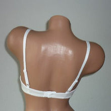 Lade das Bild in den Galerie-Viewer, Petite Fleur Bügel BH weiss oder lila, 60 % Baumwolle, Größe 70 C, 70 D (C65)