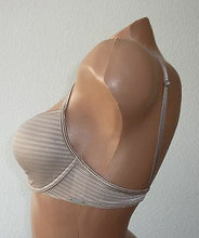 Lade das Bild in den Galerie-Viewer, BeeDees Bügel BH Shiny Stripes WHP bronze /braun Größe 70 B, 75 B (T88)