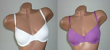 Lade das Bild in den Galerie-Viewer, Petite Fleur Bügel BH weiss oder lila, 60 % Baumwolle, Größe 70 C, 70 D (C65)