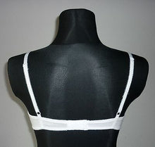 Lade das Bild in den Galerie-Viewer, Petite Fleur Bügel BH weiss, lila, 60 % Baumwolle, Größe 70 D (C64)