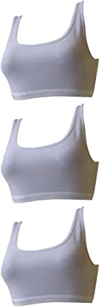 3-er Pack Sport BH Bustier bis 3XL, 92% Baumwolle,  (Stück ab 5,99 Euro) (156)