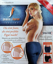 Lade das Bild in den Galerie-Viewer, Jeans in Form Jeggins Jeggings 2er Pack Blau + Schwarz
