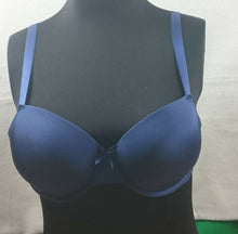 Lade das Bild in den Galerie-Viewer, BH mit vorgeformten Cups C, E, 70-80, dunkelblau (C111)
