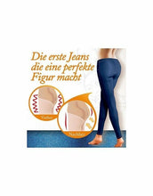 Lade das Bild in den Galerie-Viewer, Jeans in Form Jeggins Jeggings 2er Pack Blau + Schwarz
