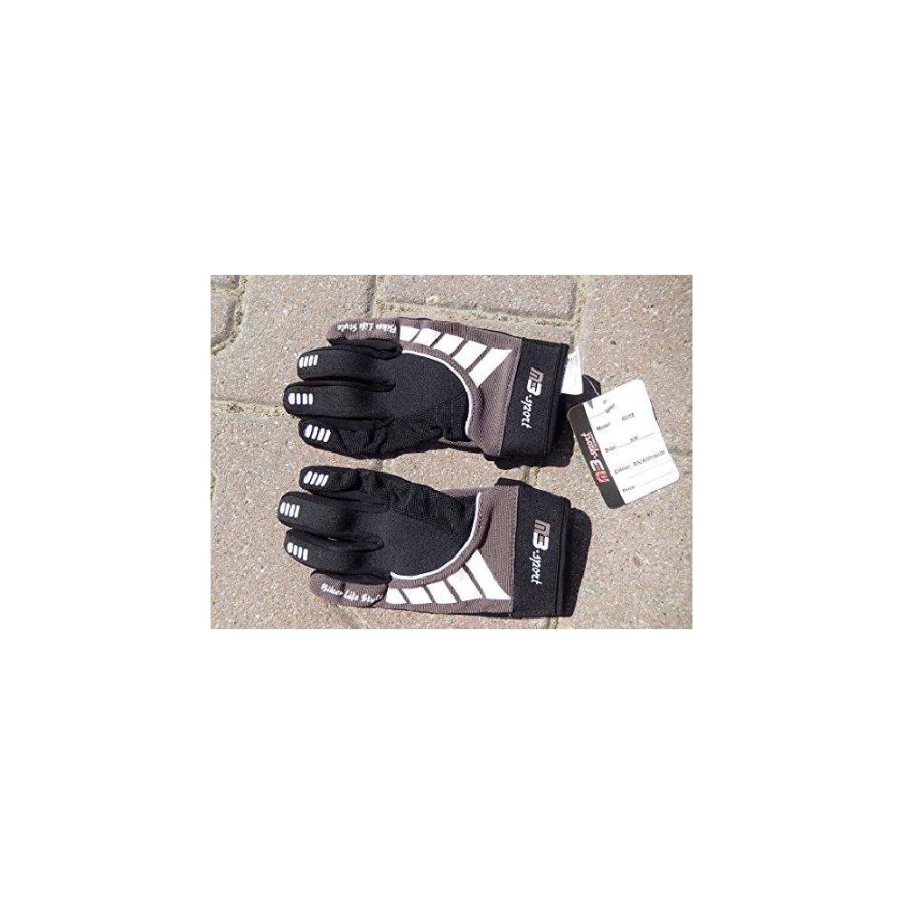 MB-Sport Motocross Handschuhe, Marke, Art.43118 (hs13) schwarz/antrazit